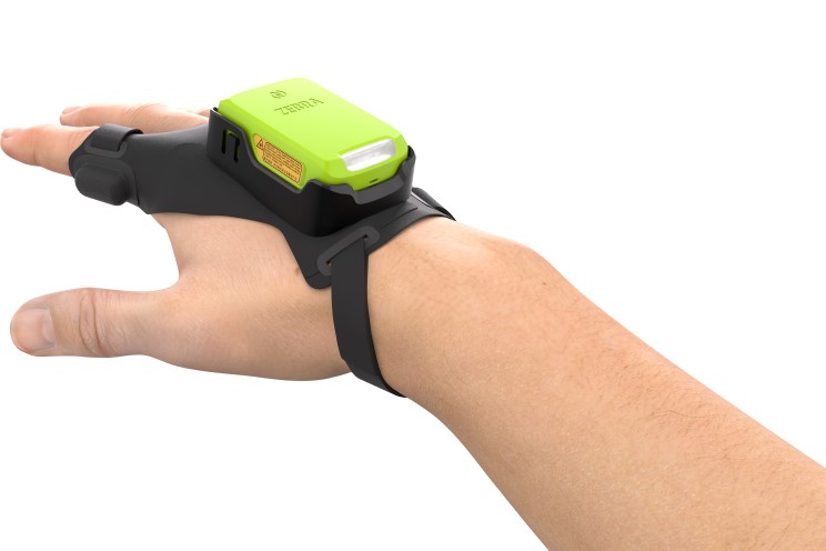 RS2100 wearable barcode scanner