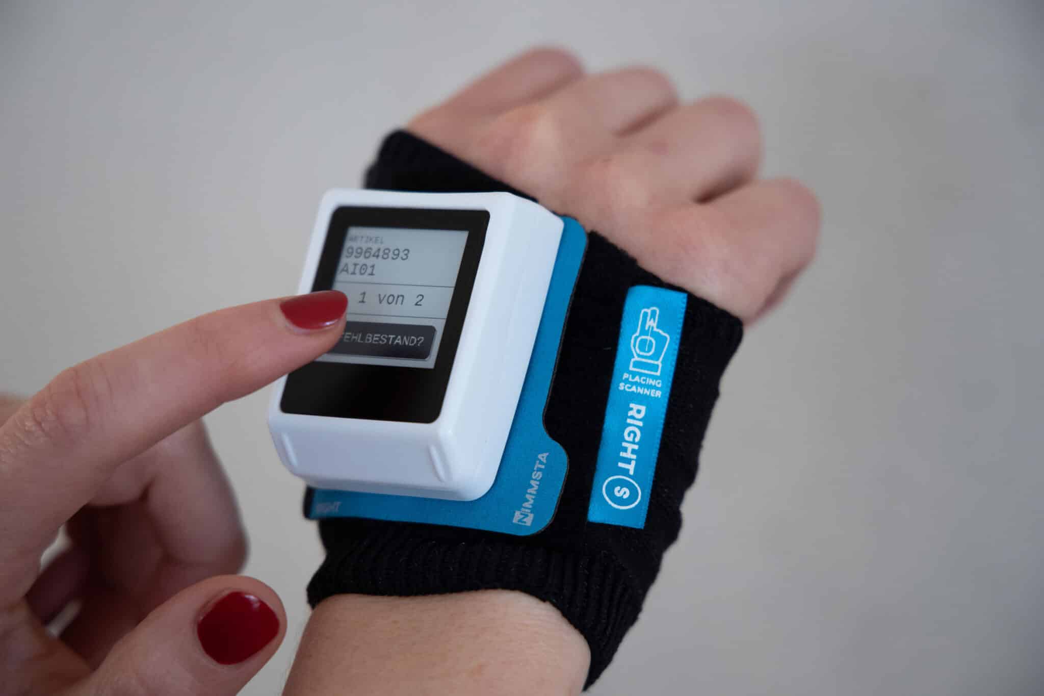 NIMMSTA Wearable barcode scanner